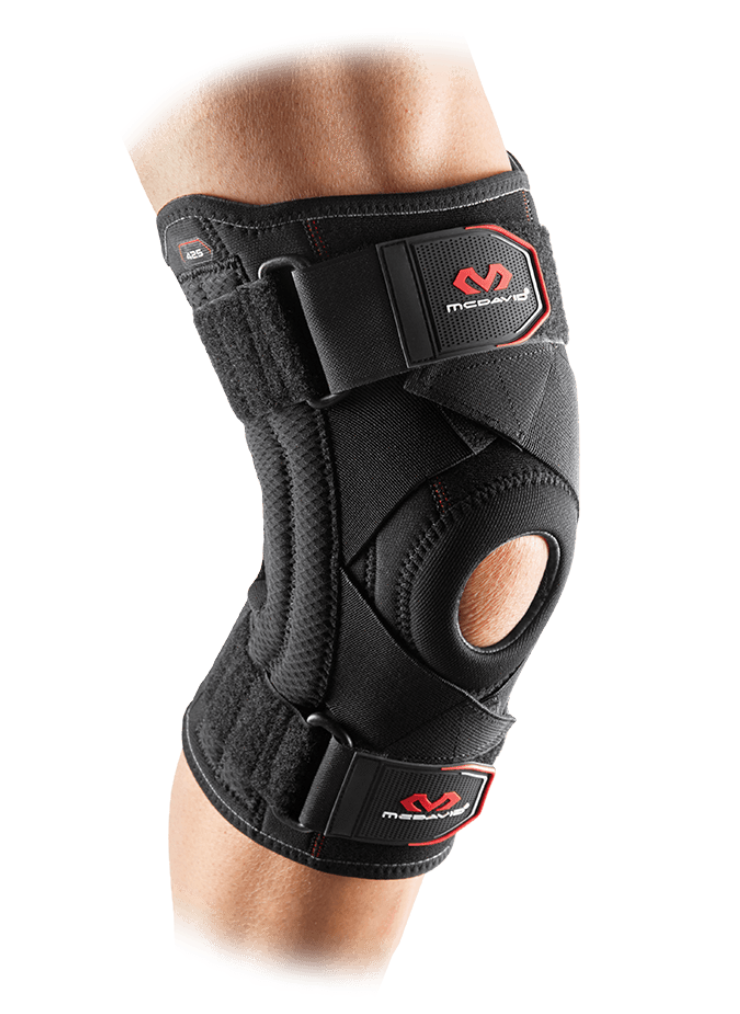 KNEE SUPPORT W/STAYS & CROSS STRAPS MD425